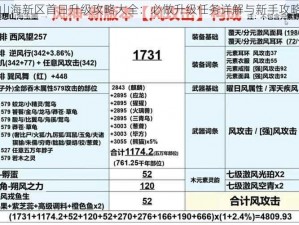 妄想山海新区首日升级攻略大全：必做升级任务详解与新手攻略指南