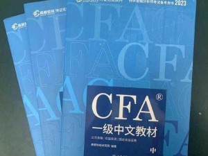 cfa 三级 2024 考试教材及学习资料