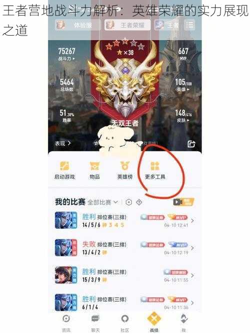王者营地战斗力解析：英雄荣耀的实力展现之道
