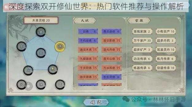 深度探索双开修仙世界：热门软件推荐与操作解析