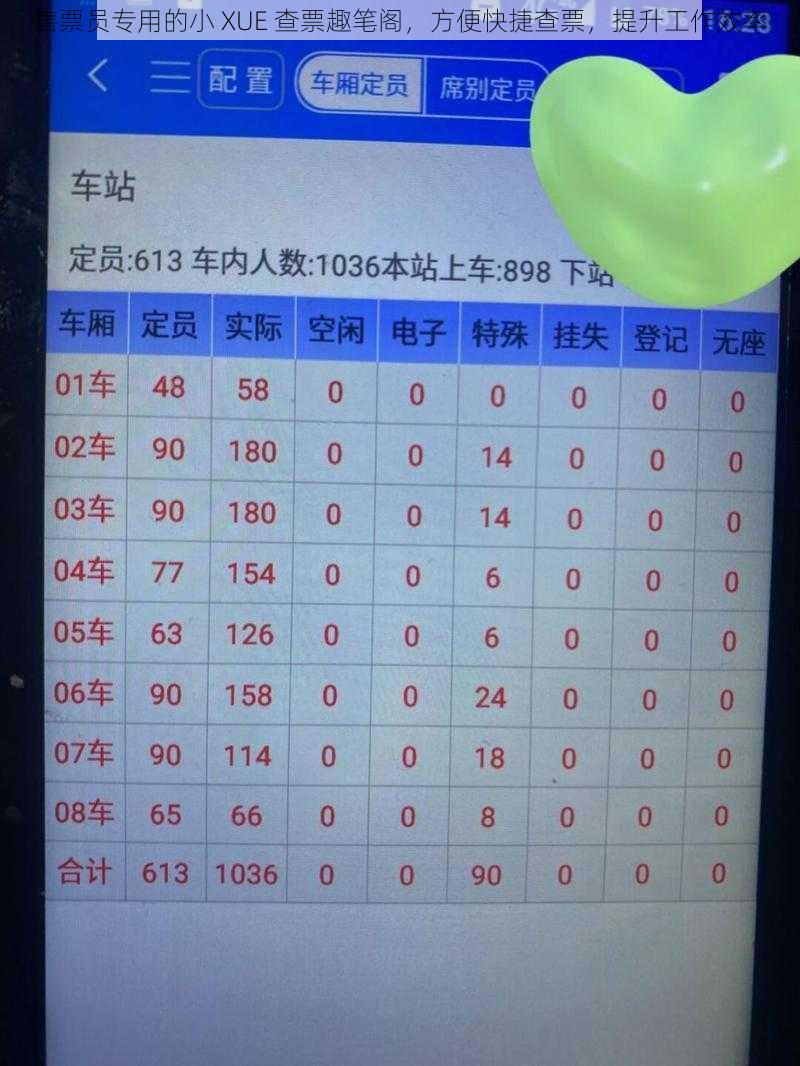 售票员专用的小 XUE 查票趣笔阁，方便快捷查票，提升工作效率