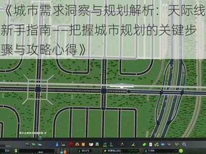 《城市需求洞察与规划解析：天际线新手指南——把握城市规划的关键步骤与攻略心得》