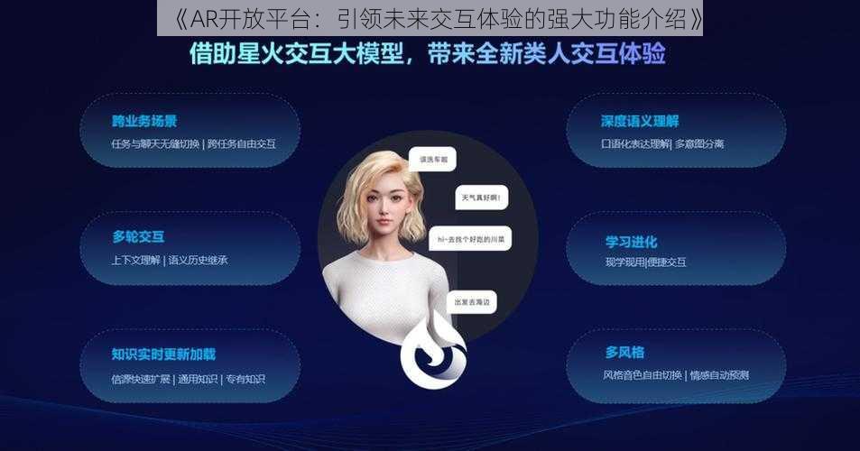 《AR开放平台：引领未来交互体验的强大功能介绍》